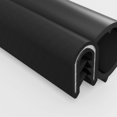 Edge seal with metal and additional damping